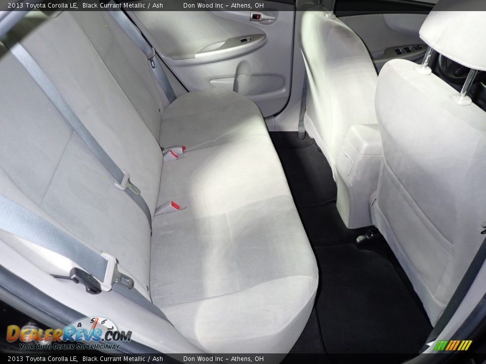 2013 Toyota Corolla LE Black Currant Metallic / Ash Photo #23