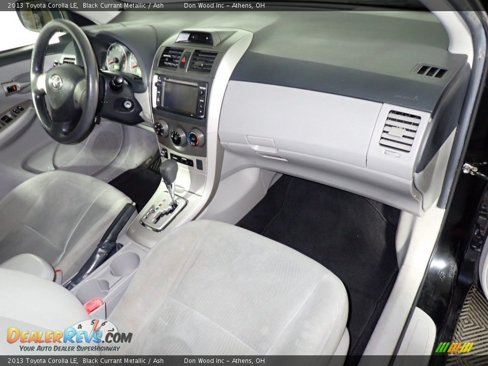 2013 Toyota Corolla LE Black Currant Metallic / Ash Photo #26