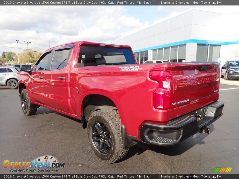 2019 Chevrolet Silverado 1500 Custom Z71 Trail Boss Crew Cab 4WD Cajun Red Tintcoat / Jet Black Photo #4