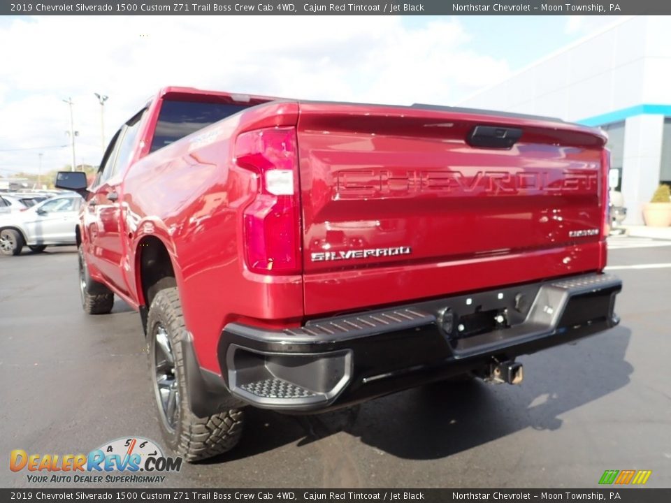 2019 Chevrolet Silverado 1500 Custom Z71 Trail Boss Crew Cab 4WD Cajun Red Tintcoat / Jet Black Photo #5