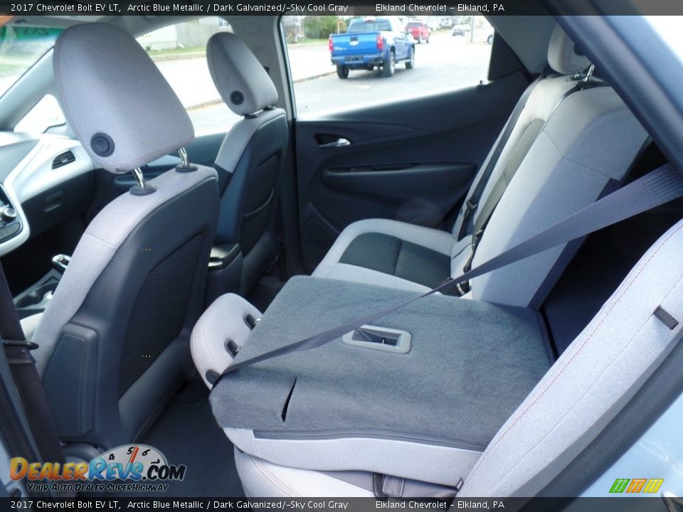 2017 Chevrolet Bolt EV LT Arctic Blue Metallic / Dark Galvanized/­Sky Cool Gray Photo #36