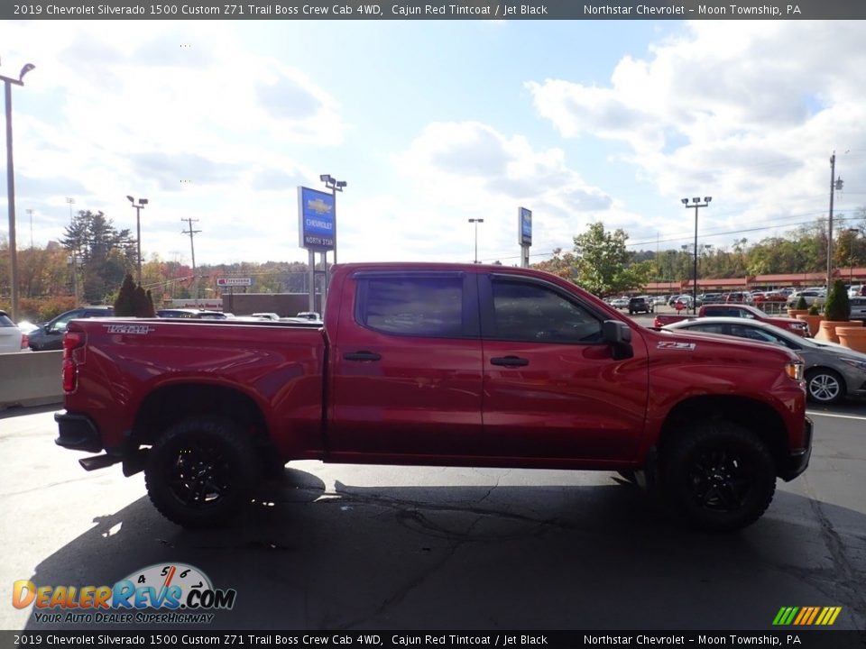 2019 Chevrolet Silverado 1500 Custom Z71 Trail Boss Crew Cab 4WD Cajun Red Tintcoat / Jet Black Photo #9