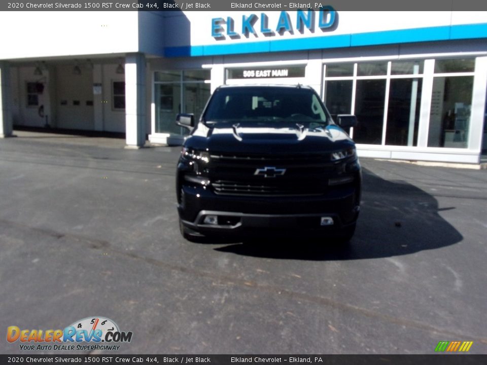 2020 Chevrolet Silverado 1500 RST Crew Cab 4x4 Black / Jet Black Photo #2