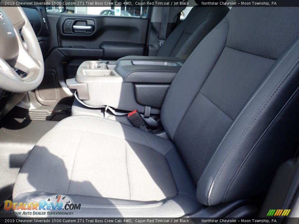 2019 Chevrolet Silverado 1500 Custom Z71 Trail Boss Crew Cab 4WD Cajun Red Tintcoat / Jet Black Photo #21