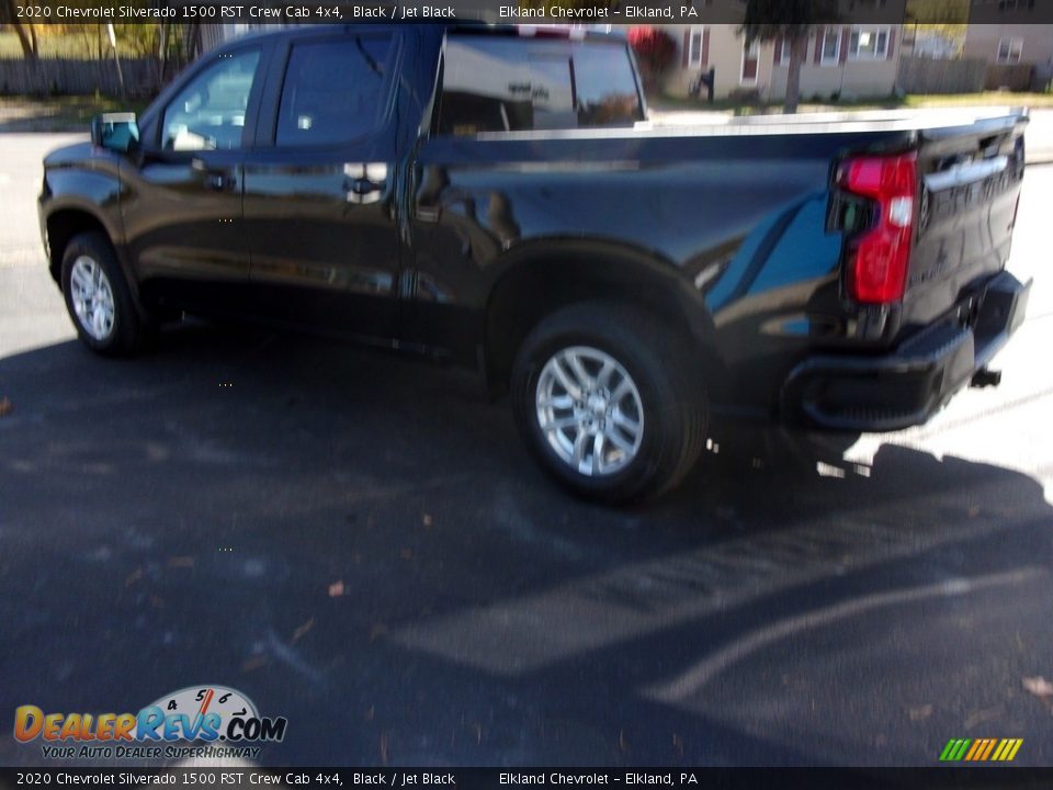 2020 Chevrolet Silverado 1500 RST Crew Cab 4x4 Black / Jet Black Photo #6