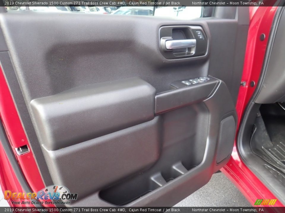 2019 Chevrolet Silverado 1500 Custom Z71 Trail Boss Crew Cab 4WD Cajun Red Tintcoat / Jet Black Photo #25