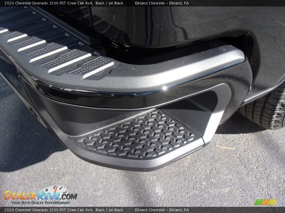 2020 Chevrolet Silverado 1500 RST Crew Cab 4x4 Black / Jet Black Photo #9