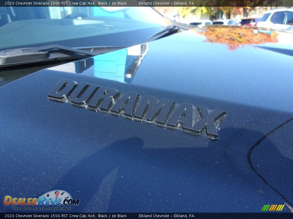 2020 Chevrolet Silverado 1500 RST Crew Cab 4x4 Black / Jet Black Photo #15