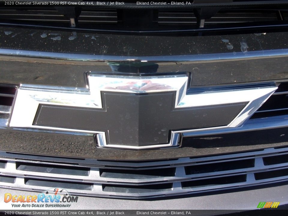 2020 Chevrolet Silverado 1500 RST Crew Cab 4x4 Black / Jet Black Photo #17