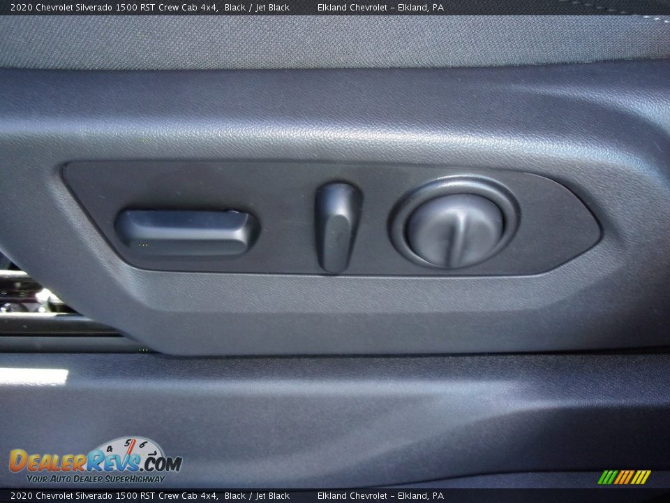 2020 Chevrolet Silverado 1500 RST Crew Cab 4x4 Black / Jet Black Photo #19