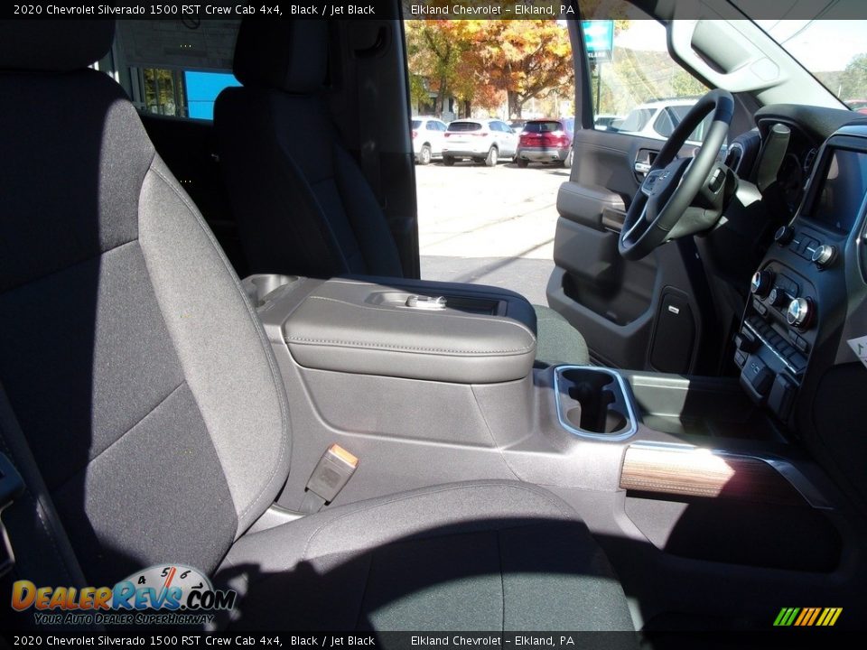 2020 Chevrolet Silverado 1500 RST Crew Cab 4x4 Black / Jet Black Photo #21