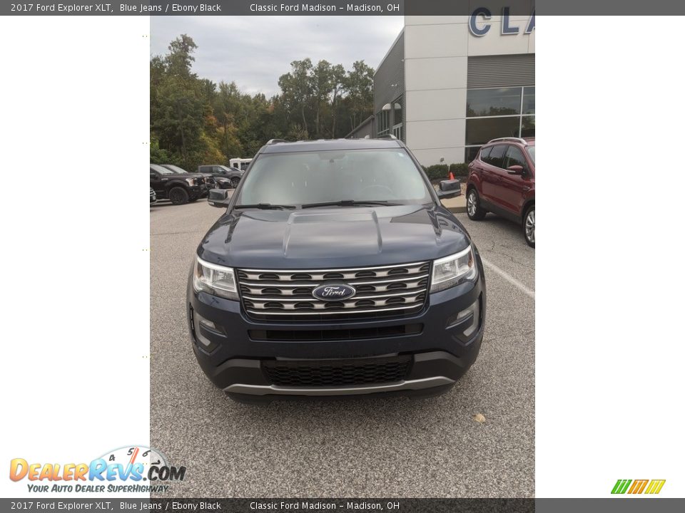 2017 Ford Explorer XLT Blue Jeans / Ebony Black Photo #2