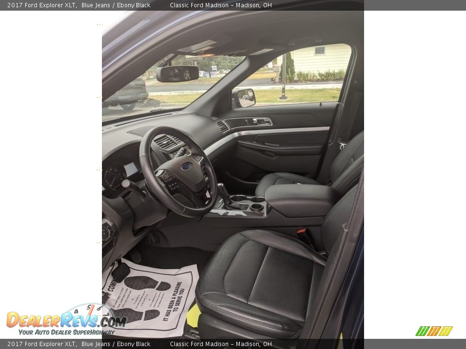 2017 Ford Explorer XLT Blue Jeans / Ebony Black Photo #11