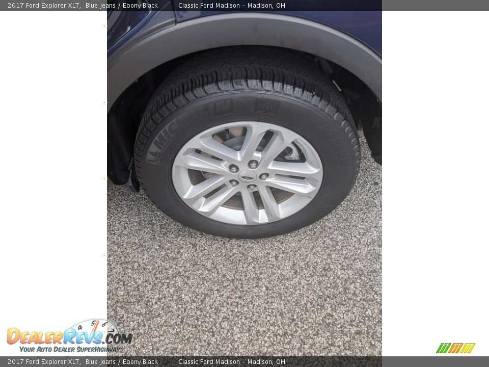 2017 Ford Explorer XLT Blue Jeans / Ebony Black Photo #15