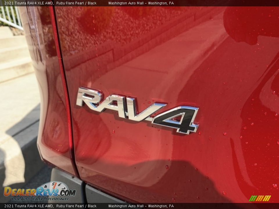 2021 Toyota RAV4 XLE AWD Ruby Flare Pearl / Black Photo #27