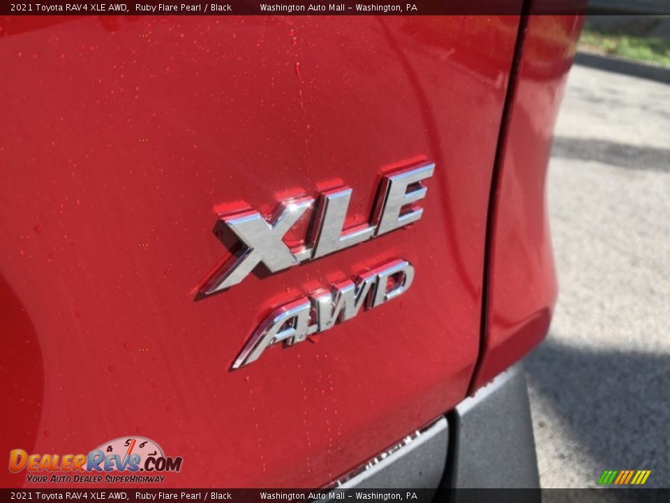 2021 Toyota RAV4 XLE AWD Ruby Flare Pearl / Black Photo #28
