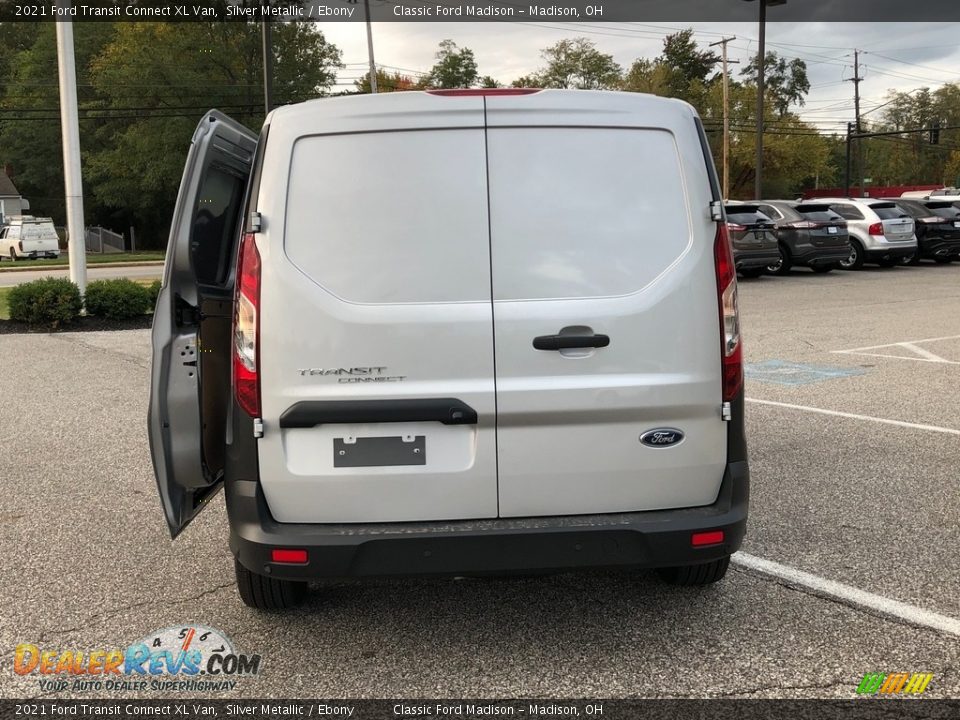 2021 Ford Transit Connect XL Van Silver Metallic / Ebony Photo #5