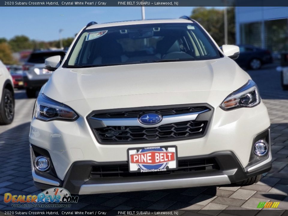 2020 Subaru Crosstrek Hybrid Crystal White Pearl / Gray Photo #3