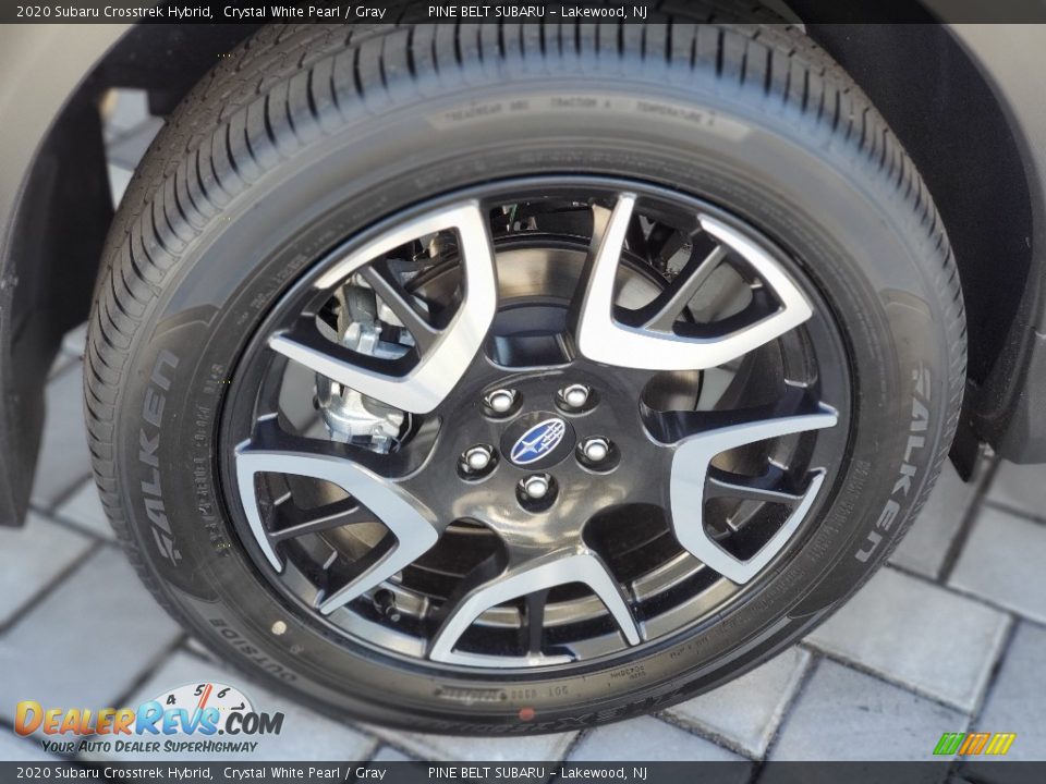 2020 Subaru Crosstrek Hybrid Crystal White Pearl / Gray Photo #4