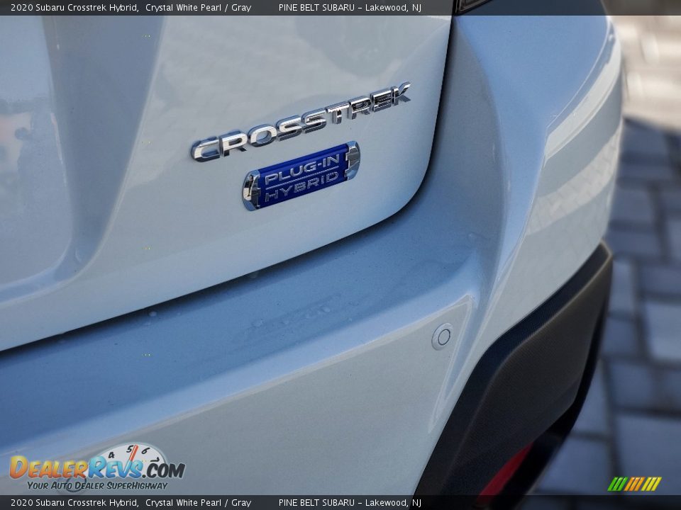 2020 Subaru Crosstrek Hybrid Crystal White Pearl / Gray Photo #7