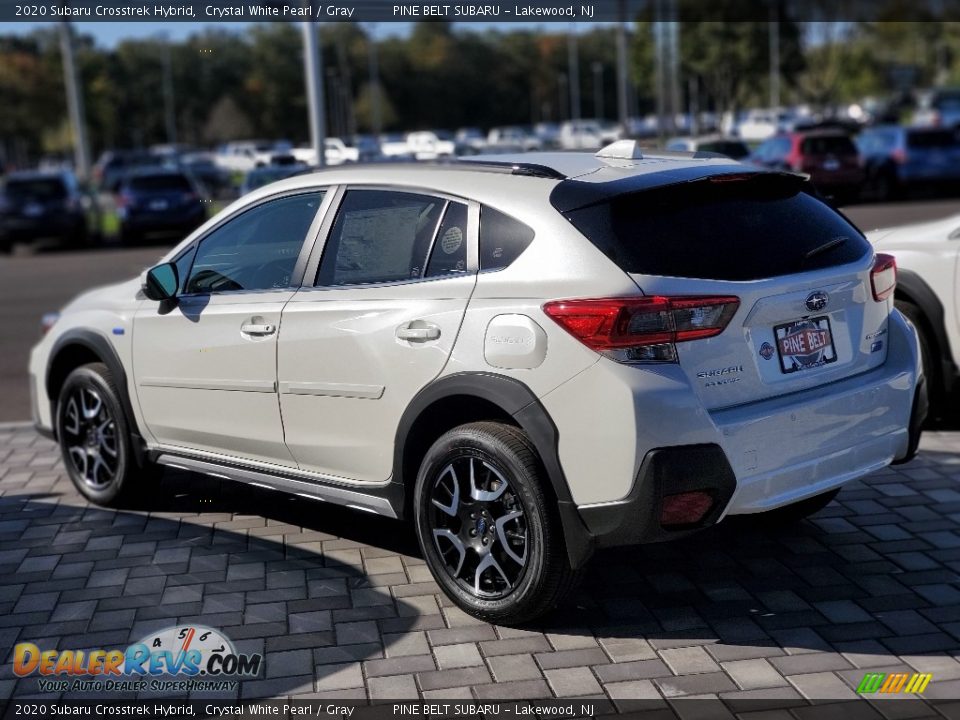 2020 Subaru Crosstrek Hybrid Crystal White Pearl / Gray Photo #9