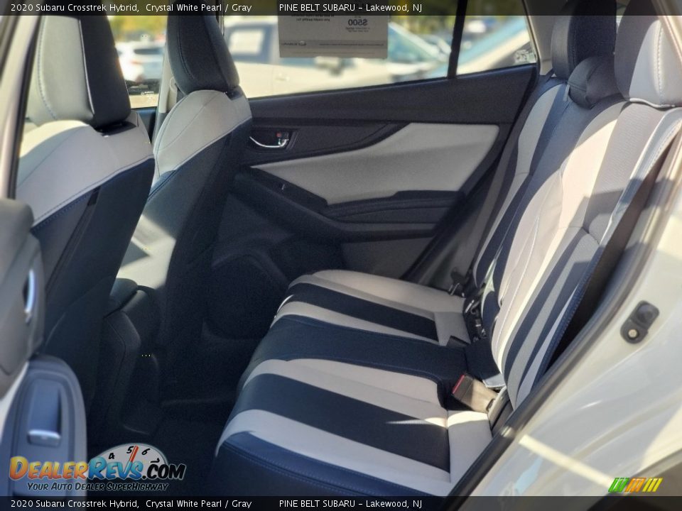 2020 Subaru Crosstrek Hybrid Crystal White Pearl / Gray Photo #10
