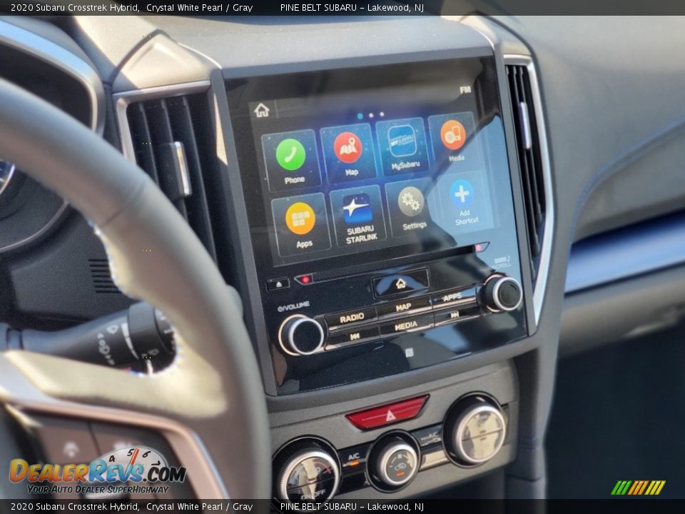 2020 Subaru Crosstrek Hybrid Crystal White Pearl / Gray Photo #14
