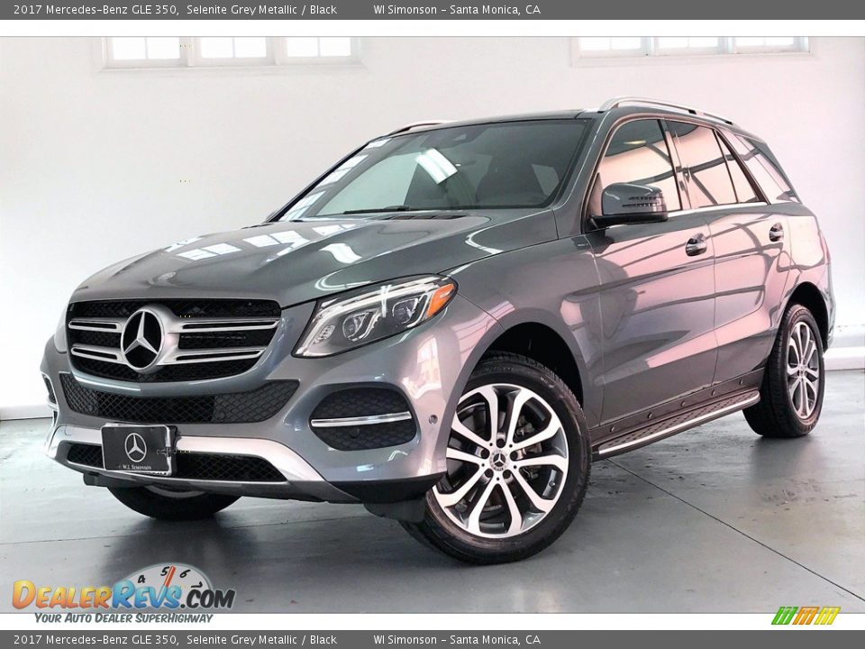 2017 Mercedes-Benz GLE 350 Selenite Grey Metallic / Black Photo #12