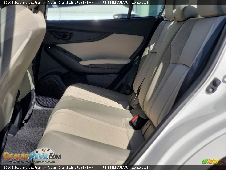 2020 Subaru Impreza Premium Sedan Crystal White Pearl / Ivory Photo #9