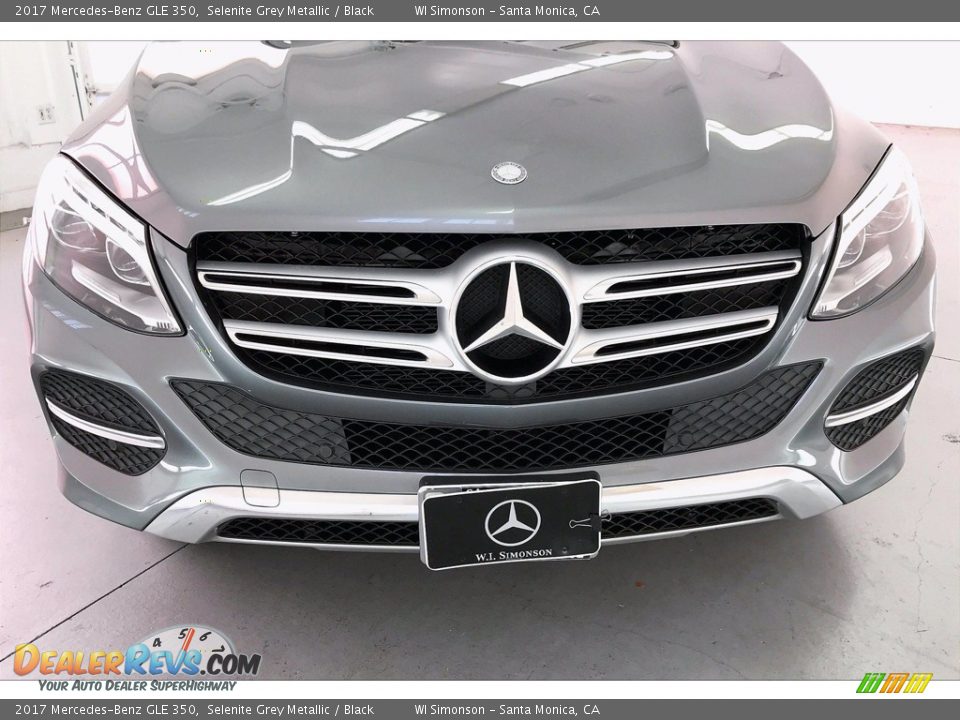 2017 Mercedes-Benz GLE 350 Selenite Grey Metallic / Black Photo #30