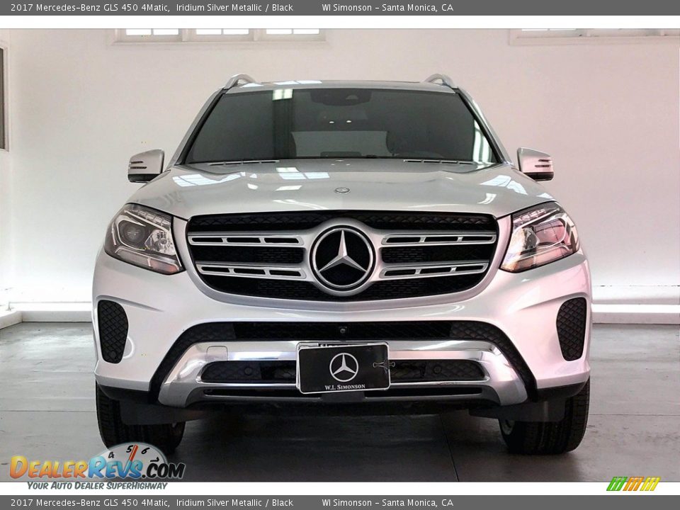 2017 Mercedes-Benz GLS 450 4Matic Iridium Silver Metallic / Black Photo #2