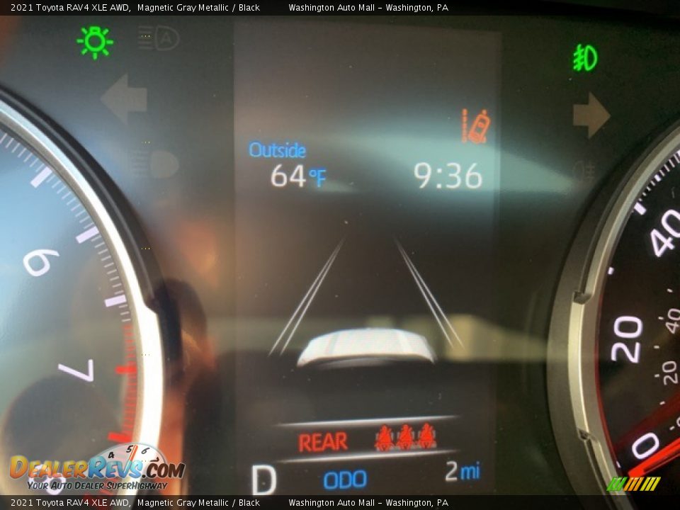 2021 Toyota RAV4 XLE AWD Magnetic Gray Metallic / Black Photo #6