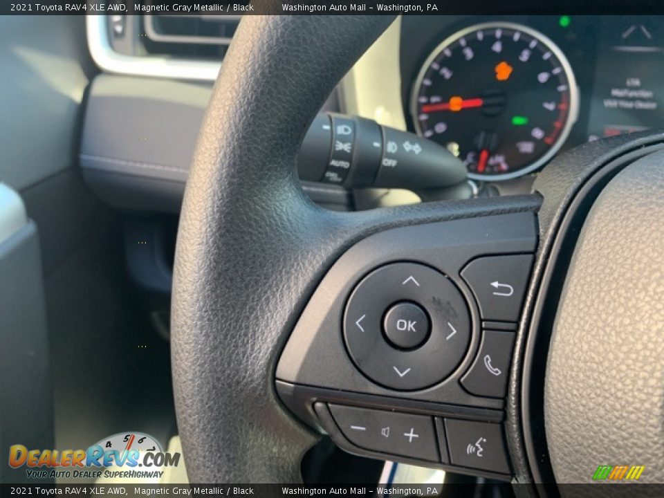 2021 Toyota RAV4 XLE AWD Magnetic Gray Metallic / Black Photo #9