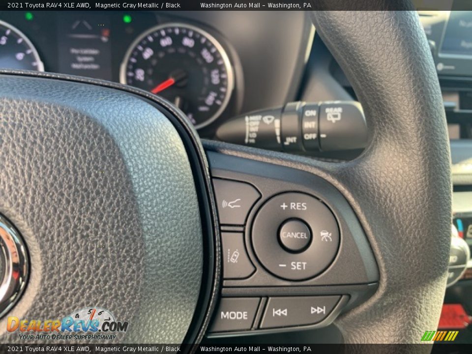 2021 Toyota RAV4 XLE AWD Magnetic Gray Metallic / Black Photo #10
