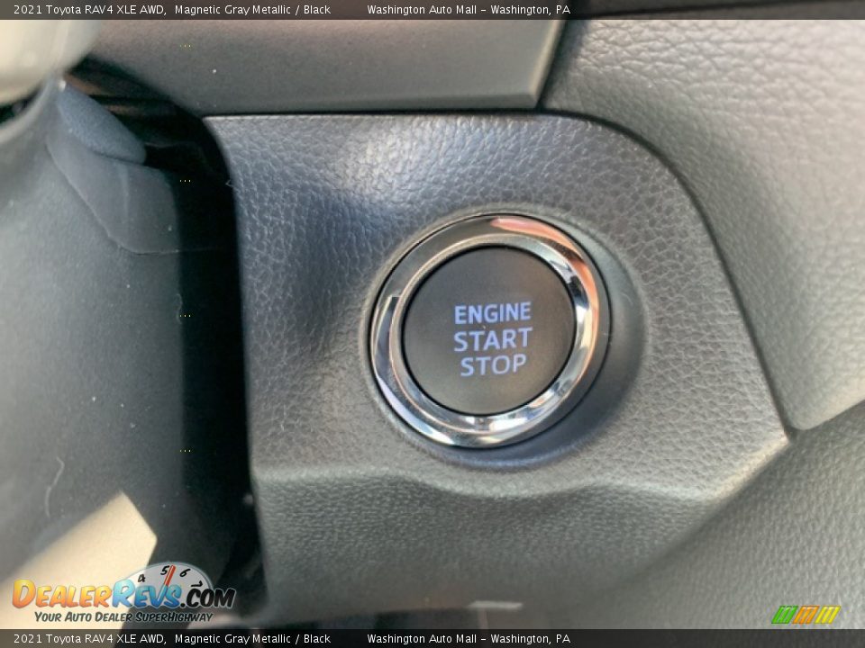 2021 Toyota RAV4 XLE AWD Magnetic Gray Metallic / Black Photo #11