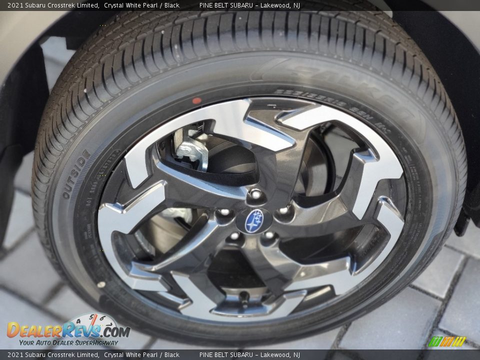 2021 Subaru Crosstrek Limited Crystal White Pearl / Black Photo #4