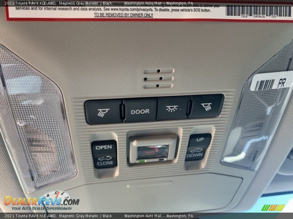 2021 Toyota RAV4 XLE AWD Magnetic Gray Metallic / Black Photo #14