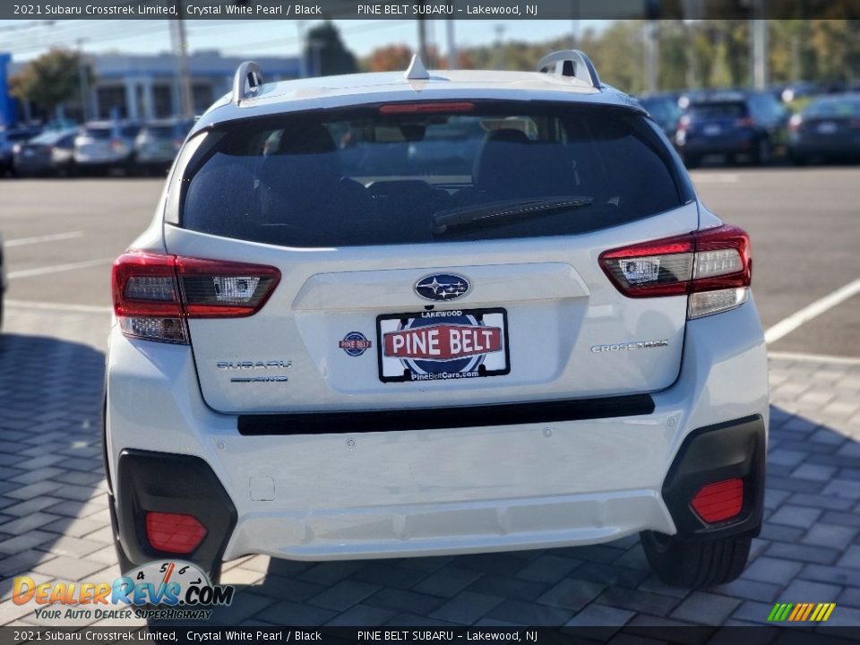 2021 Subaru Crosstrek Limited Crystal White Pearl / Black Photo #6