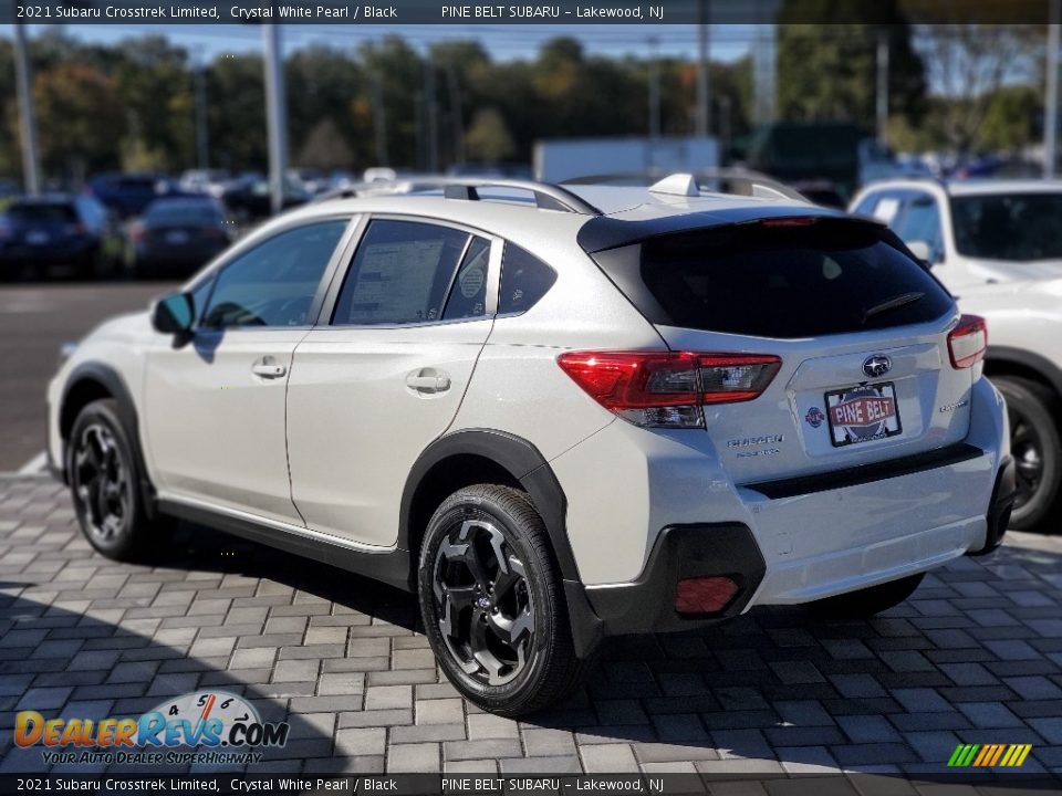2021 Subaru Crosstrek Limited Crystal White Pearl / Black Photo #7
