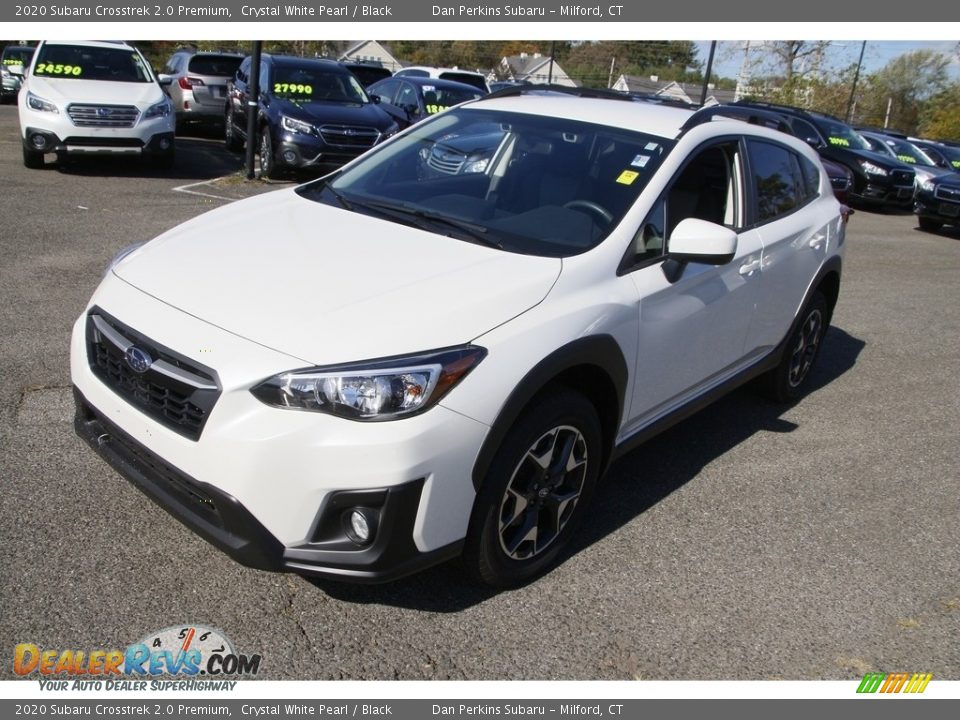 2020 Subaru Crosstrek 2.0 Premium Crystal White Pearl / Black Photo #1