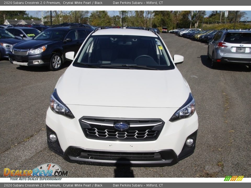 2020 Subaru Crosstrek 2.0 Premium Crystal White Pearl / Black Photo #2