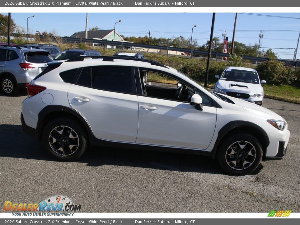 2020 Subaru Crosstrek 2.0 Premium Crystal White Pearl / Black Photo #4