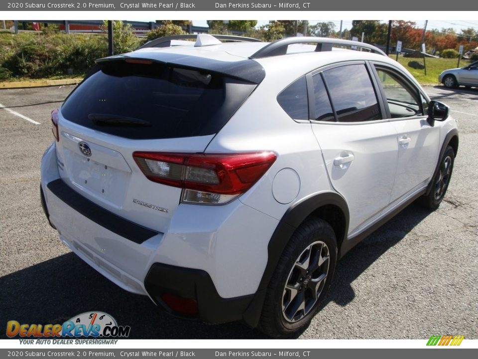 2020 Subaru Crosstrek 2.0 Premium Crystal White Pearl / Black Photo #5