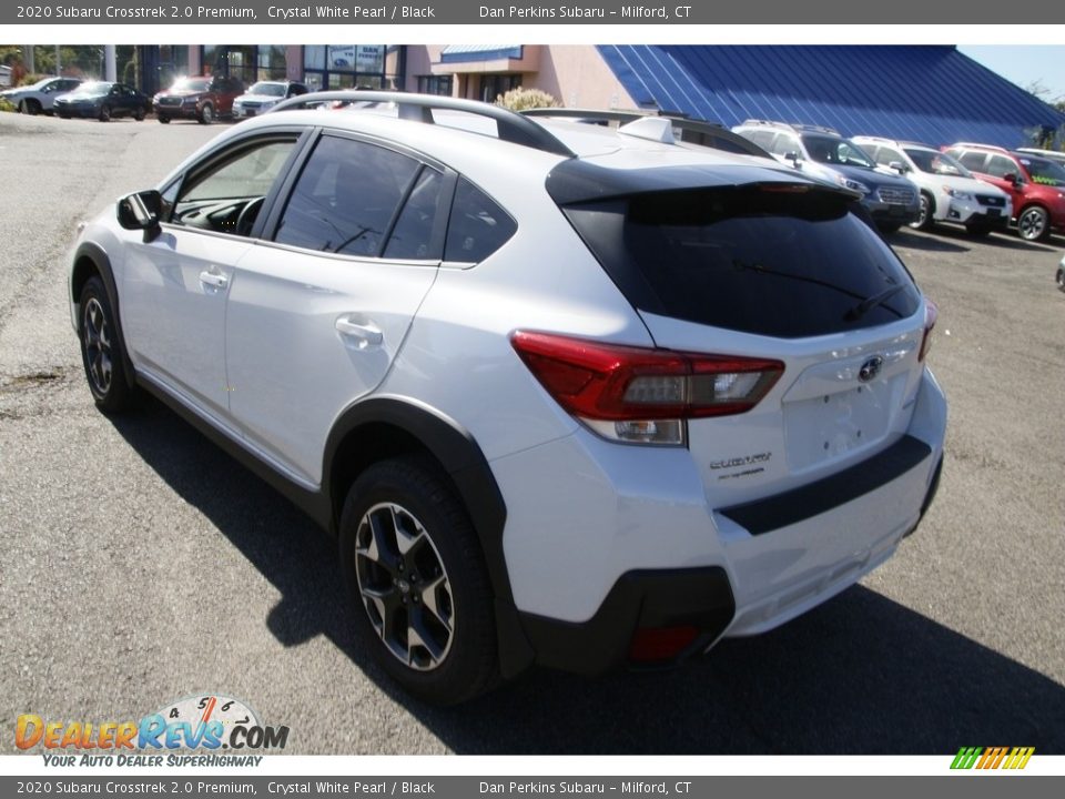 2020 Subaru Crosstrek 2.0 Premium Crystal White Pearl / Black Photo #7