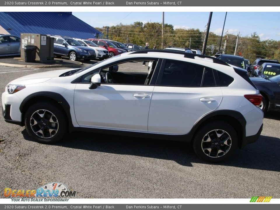 2020 Subaru Crosstrek 2.0 Premium Crystal White Pearl / Black Photo #8