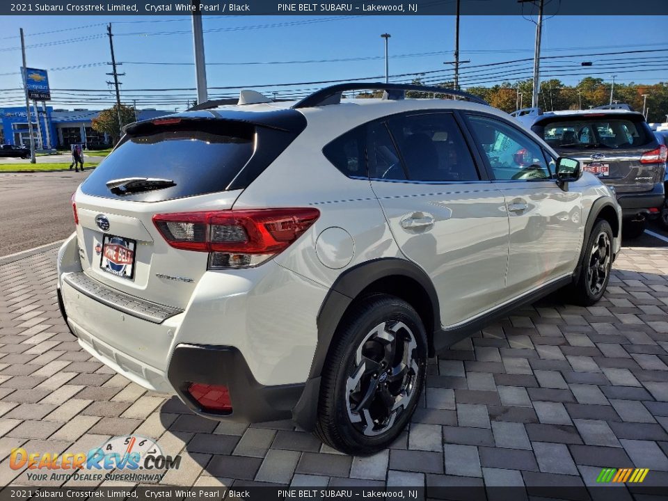 2021 Subaru Crosstrek Limited Crystal White Pearl / Black Photo #4