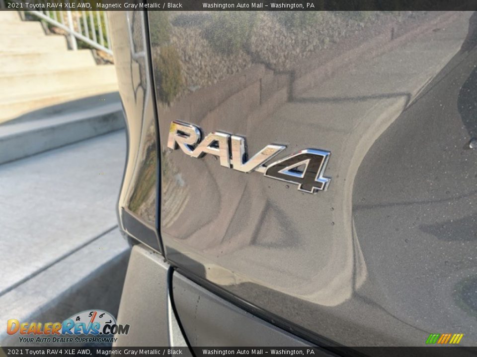 2021 Toyota RAV4 XLE AWD Magnetic Gray Metallic / Black Photo #28