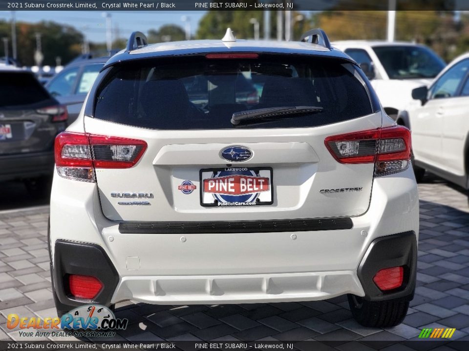 2021 Subaru Crosstrek Limited Crystal White Pearl / Black Photo #6