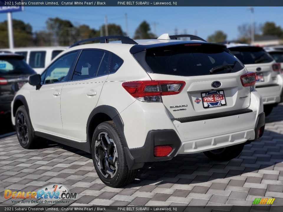 2021 Subaru Crosstrek Limited Crystal White Pearl / Black Photo #7