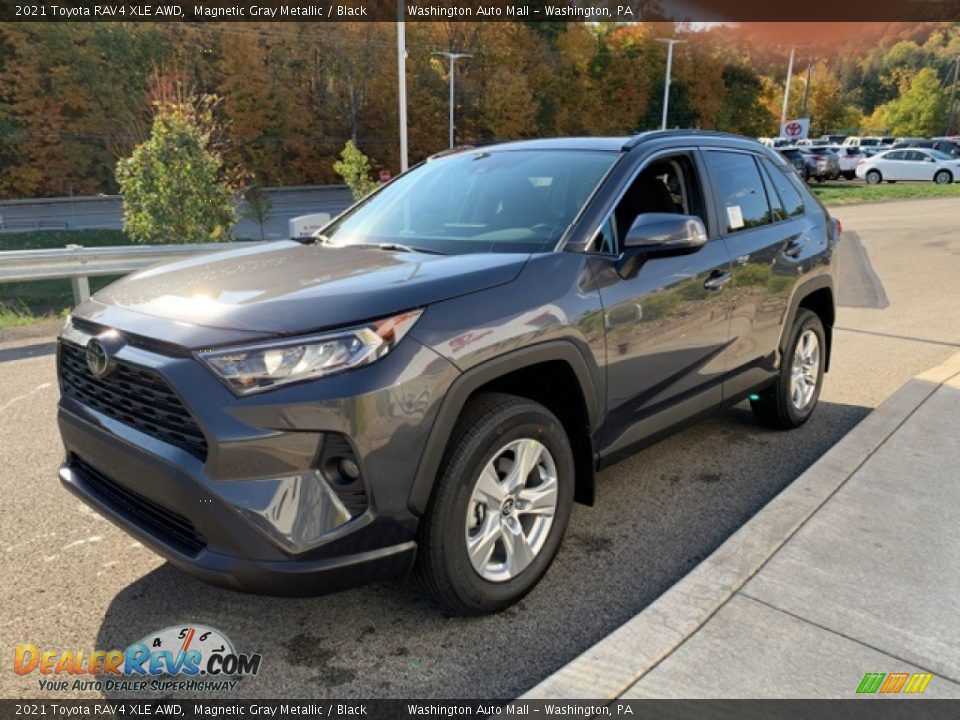 2021 Toyota RAV4 XLE AWD Magnetic Gray Metallic / Black Photo #32
